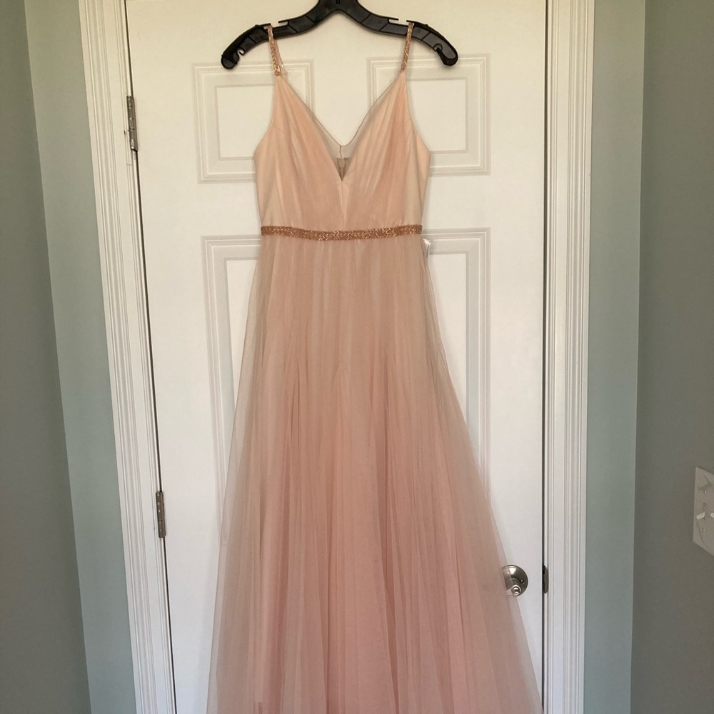 BCBG Maxazira Pink Tulle Prom/Gown